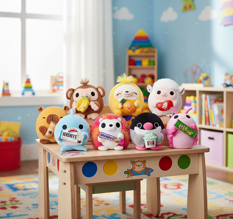 Snackles Blind Box Pliškoti (13cm)