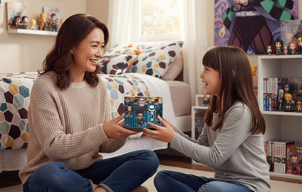 Darilo za hčerkin rojstni dan blind box demon slayer