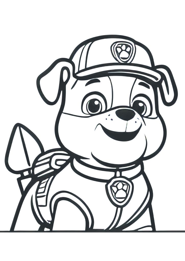 Pobarvanka tačke na patrulji