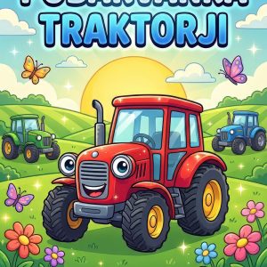 Pobarvanka traktorji v digitalni obliki pobarvaj traktorje